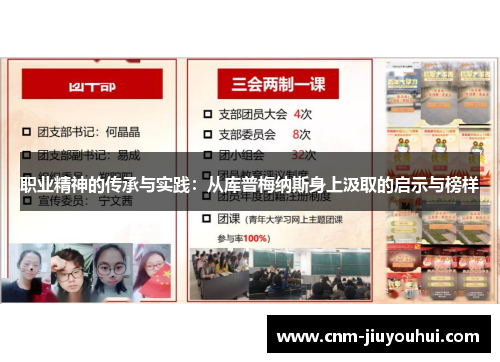 职业精神的传承与实践：从库普梅纳斯身上汲取的启示与榜样